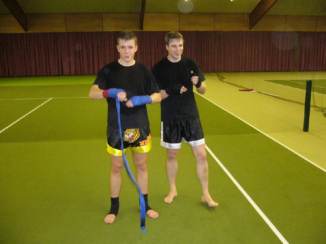 Mirko und Matze vom Fitplus in Aktion